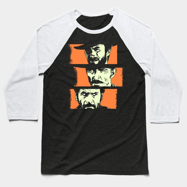 The Good, The Bad, & The Ugly Baseball T-Shirt by Titibumi